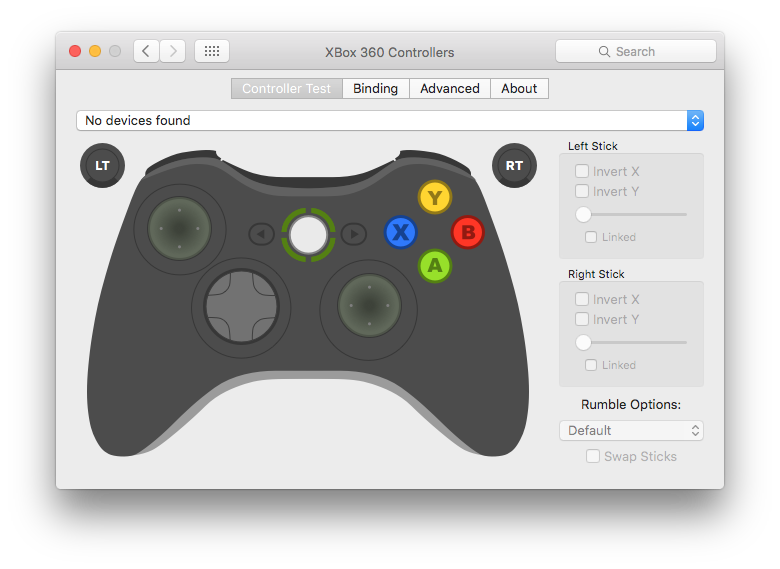 Xbox 360 controller on mac